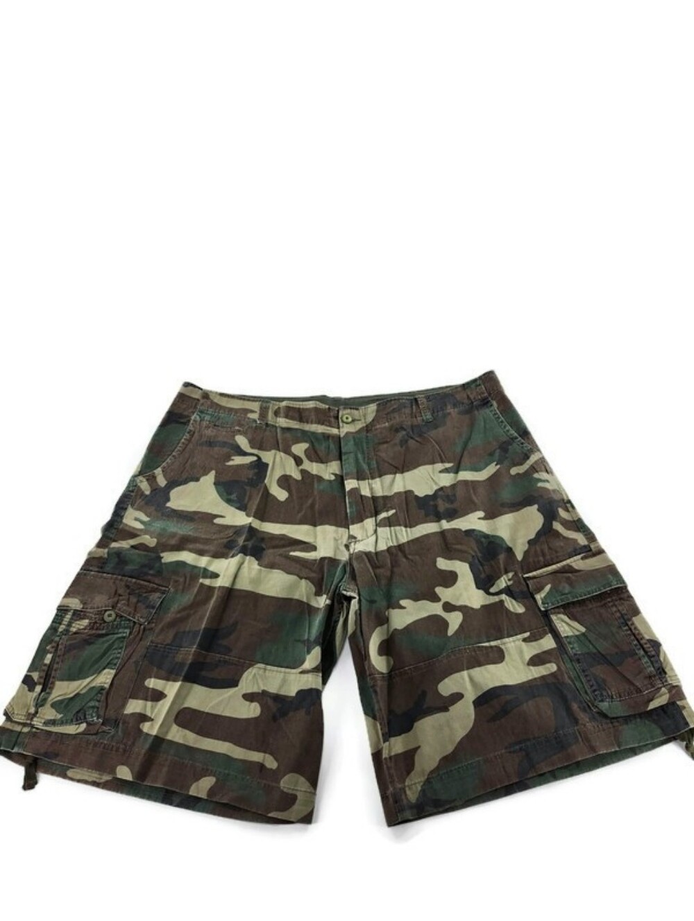 Rothco 100% Cotton Classic Camo Print Infantry Utility Cargo Shorts